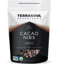 Terrasoul Superfoods Raw Organic Cacao Nibs 16 Oz Superfood Crunch for Smoothie Bowls Nut Butter Spreads Oatmeal and DIY Chocolate Creations