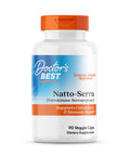 Doctor'S Best Natto Serra For Men & Women - Nattokinase And Serrapeptase Enzyme Supplement Caps For Circulatory & Immune Health Support Optimal Digestive Absorption Non Gmo Vegan 90 Veg Capsules