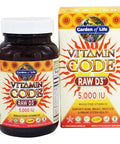 Garden of Life, Vitamin Code, RAW D3, 5,000 IU, 60 Vegetarian Capsules