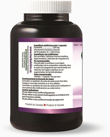 Herbal Slim Forskolin 60 Vcaps