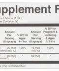 Maryruth's Mary Ruth's Vitamin D3 Plus K2 Spray Unflavored Organic 1 Fl Oz