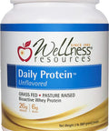 Daily Protein Unflavored Grass Fed Pasture Raised Bioactive Whey Protein Isolate Soy Gluten 2 lbs