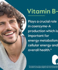 Bestvite Pantothenic Acid 500mg (Vitamin B5)(240 Vegetarian Capsules) - No Stearates - No Gelatin - No Calcium Silicate - Vegan - Non GMO - Gluten
