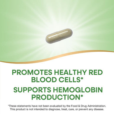 Nature'S Way Iron Promotes Healthy Red Blood Cells 18 Mg From Iron Gluconate Per Serving Gluten Free 100 Capsules (Packaging May Vary)