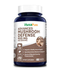 NusaPure Advanced Mushroom Defense 900mg 150 Veggie Caps (Non-GMO & ) Reishi, Maitake, Shiitake, Astragalus, Dandelion & Beta Glucan