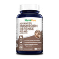 NusaPure Advanced Mushroom Defense 900mg 150 Veggie Caps (Non-GMO & ) Reishi, Maitake, Shiitake, Astragalus, Dandelion & Beta Glucan