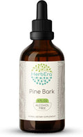 Pine Bark B120 Alcohol-Free Herbal Extract Tincture, Concentrated Liquid Drops Natural Pine Bark (Proanthocyanidin) Dried Bark 4 fl oz