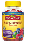Nature Made Multivitamin For Her Womens Multivitamin For Daily Nutritional Support Multivitamin For Women 220 Gummies & 1 Bottle Of Hair Skin Nails 2500Mcg 90Ct Gummies