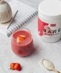 Bare Biology Skinful Marine Collagen Powder with Vitamin C, Strawberry Flavour, 300g 60 Servings