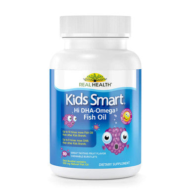 Bioglan Kids Smart Omega 3 Fish Oil, 30 Chewable Burstlets