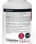 Kirkman - Iron Ferrochel 5Mg - 120 Capsules - Aids Hemoglobin & Myoglobin Production - Supports Red Blood Cells Formation - Hypoallergenic