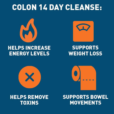 Dr. Tobias Colon Health Bundle with Colon 14 Day Cleanse Psyllium Daily Supporting Healthy Bowel Movements