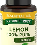 Nature's Truth Vitamins Essential Oil, Lemon, 0.51 Fluid Ounce
