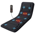 Coococo Full Body Massage Mat With Heat 10 Vibrating Motors Vibration Back Massager Pad Full Body Massager For Bed Chair Sofa Massage Mattress Pad Father Day s For Men Husband(Vibration Only)