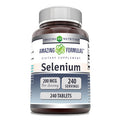 Amazing Formulas Selenium 200 Mcg 240 Tablets Supplement