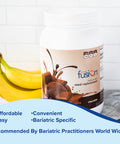 Bariatric Fusion Chocolate Meal Replacement Protein 21 Serving Tub for Bariatric Surgery Patients Including Gastric Bypass & Sleeve Gastrectomy