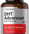 HorbAach - Dht Advanced Hair Formula 120 Tablets Non-Gmo And Gluten Hair Formula Blend With Saw Palmetto, Kudzu, And Fo-Ti