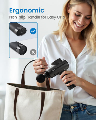 Renpho Massage Gun Deep Tissue Muscle Percussion Massager Gun, Fsa And Hsa Eligible Powerful Portable Back Massager Gun For Athletes, Gifts For Men Women, Handheld Back Massagers, Carry Case, Active