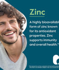 Bestvite Zinc Chelate 50mg (480 Vegetarian Capsules) (240 x 2) - No Stearates - Vegan - Non GMO - Gluten