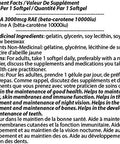 Beta-Carotene 10000iu 250s [1 bottle] by Total Natural, Vision Care, Eyes Health, Improve Vision, Antioxidant
