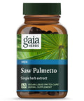Gaia Herbs Saw Palmetto Liquid Phyto-Capsules, 60 Count (Pack of 1) - Packaging May Vary