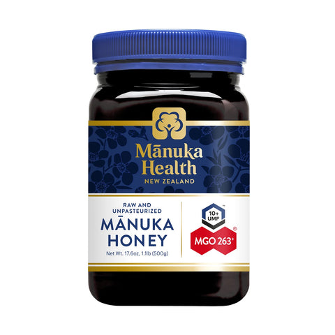 Manuka Health UMF 16+/MGO 573+ Manuka Honey (250g/8.8oz), Superfood, Authentic Raw Honey from New Zealand