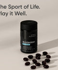 Sports Research Whole Fruit Blueberry Concentrate Made From Organic Blueberries - Non-Gmo & Gluten (60 Liquid Softgels)