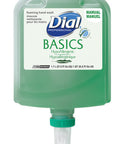 Dial Basics with Vitamin E Hypoallergenic Foaming Hand Wash, 1700 Universal Manual, 1.7L Dispenser Refill (Pack of 3)
