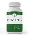 PURE ORIGINAL INGREDIENTS Chlorella, (100 Capsules) Always Pure, No Additives Or Fillers, Lab Verified