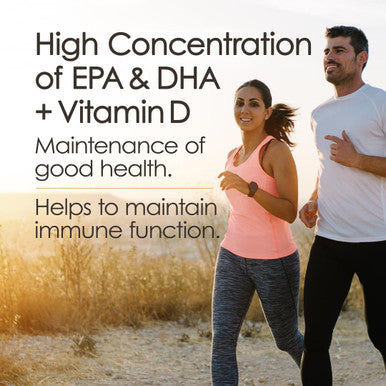 Aquaomega 3X Extra Strength Epa Omega-3 - Wild Caught Omega 3 Fish Oil Capsules With Epa, Dha And Vitamin D - 2452Mg Omega 3 Supplements - 240 Softgels