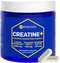 Creatine Monohydrate - 2500Mg Creatine Pills - 450Mg Fenugreek Extract & 250Mg Himalayan Pink Salt - Supports Brain Health, Endurance & Muscle Building - Advanced Absorption Formula - 120 Capsules