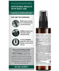 Petal Fresh Pure Hair Resq Thickening Treatment Follicle Stimulator Serum Encourage Healthy Hair Growth Naturally With Caffeine Biotin & Peptides 60 Day Supply 2 Fl Oz (60 Ml)