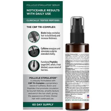 Petal Fresh Pure Hair Resq Thickening Treatment Follicle Stimulator Serum Encourage Healthy Hair Growth Naturally With Caffeine Biotin & Peptides 60 Day Supply 2 Fl Oz (60 Ml)