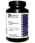 Premier Research Labs Fermented Greens Caps - Prebiotics, Probiotics & Postbiotics - Supports Natural Alkalinity - Vegan, Vegetar