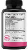 Luma Nutrition Probiotics for Women with Prebiotics - 50 Billion CFU - Formulated for Digestive, Immune & Feminine Support - 60 Capsules