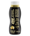 Optimum Nutrition On High Protein Shake Bottles Vanilla 12X500Ml