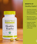 Banyan Botanicals Healthy Kapha Organic Herbal Tablets With Punarnava For Balancing Kapha Dosha, Weight Management & Digestion Support* 90 Tablets Non-Gmo Sustainably Sourced Vegan
