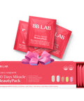 BB LAB 30 Days Miracle Beauty All-in-one Pack Low Molecular Collagen Elastin Glutathione Ceramide Hyaluronic Acid Multivitamins & Minerals Calcium Magnesium Vitamin D