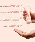 Alleyoop Smooth Operator Stubble-Softening Body Moisturizer - Vitamin A, C, E and Jojoba Oil Hydrate and Soften Your Skin - Works for Pre and Post Shave - Cruelty-Free and Paraben Free