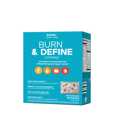 Gnc Total Lean Total Lean Burn & Define Vitapak - 30 Vitapaks