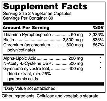Douglas Labs, Glucoset, 60 Vegcaps