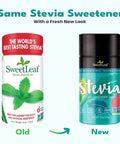 Sweetleaf Stevia Powder Shaker Jar - Zero Calorie Stevia Sweetener No Bitter Aftertaste Plant-Based Sugar Substitute from Keto Non-GMO Sweet Leaf Stevia 4 Oz Ea (Pack of 3)