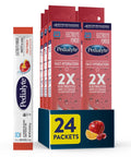 Pedialyte Fast Hydration Electrolyte Powder Packets, Fruit Punch, Hydration Drink, 4 Count (Pack of 6), Total-24 Single-Serving Powder Packets