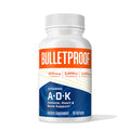 Bulletproof Vitamins A-D-K, 30 Softgels, 900Mcg Vitamin A, With 5000 Iu D3, K1, K2, K3, High Potency Keto Supplement For Heart, Bone Health And Immune Support