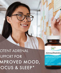 Adrenal Stability by Pure Essence - Adrenal Fatigue Supplement with Ashwagandha, Holy Basil, Supports Healthy Stress Response, Energy, Sleep (30 Caps)