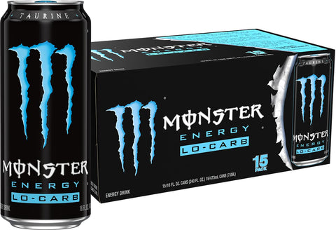 Monster Rehab Tea + Lemonade + Energy, Energy Drink 15.5 Ounce | Energy Iced Tea, Pack of 15