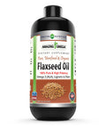 Amazing Omega Flaxseed Oil Supplement | Omega 3, Lignans & Fiber | 16 Oz | Non-Gmo | Gluten Free | Made In Usa