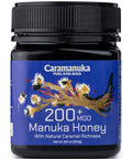 Caramanuka Manuka Honey MGO 1495+ / 100% Raw, Pure, Unfiltered & Unpasteurized, 3rd Party Tested, Ultra-Potent, Glyphosate-Free, Australian Premium Manuka Honey
