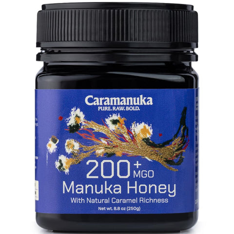 Caramanuka Manuka Honey MGO 1495+ / 100% Raw, Pure, Unfiltered & Unpasteurized, 3rd Party Tested, Ultra-Potent, Glyphosate-Free, Australian Premium Manuka Honey