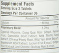 Planetary Herbals Bupleurum Liver Cleanse 545mg - With Calcium, Cypress Rhizome, Ginger & More - 72 Tablets
